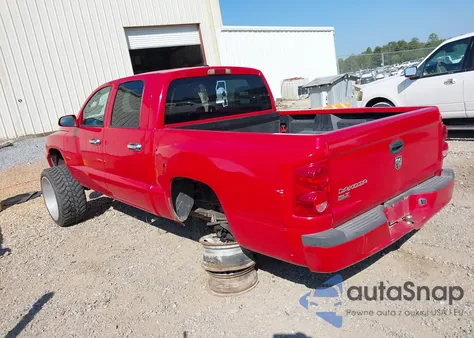 2007 Dodge Dakota Slt z USA, uszkodzony, nr VIN 1D7HE48K47S127579